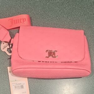Juicy Couture Vibrant Pink Crossbody Bag